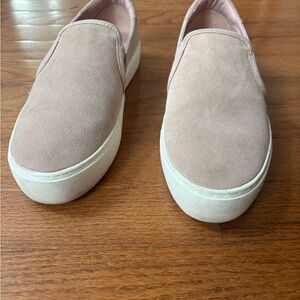 UGG Tan/soft pink Leather Slip-On Shoes